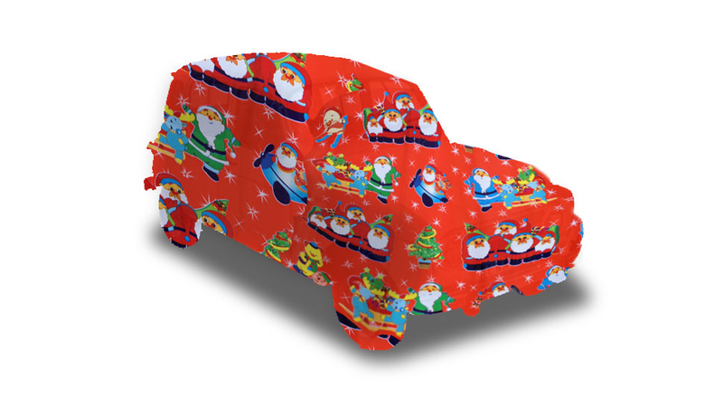 Illustration for article titled Take The Christmas Wrapped-Car Quiz, Why Not?